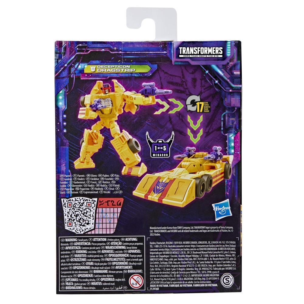 TRANSFORMERS GENERATIONS LEGACY EV DELUXE DRAGSTRIP product thumbnail 1