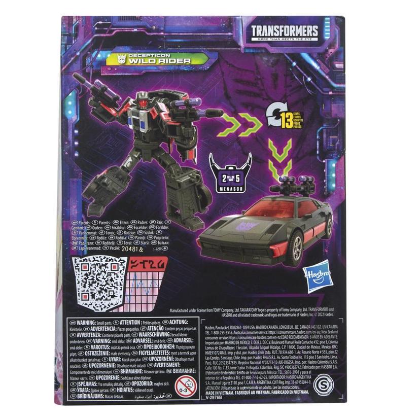TRANSFORMERS GENERATIONS LEGACY EV DELUXE WILD RIDER product image 1
