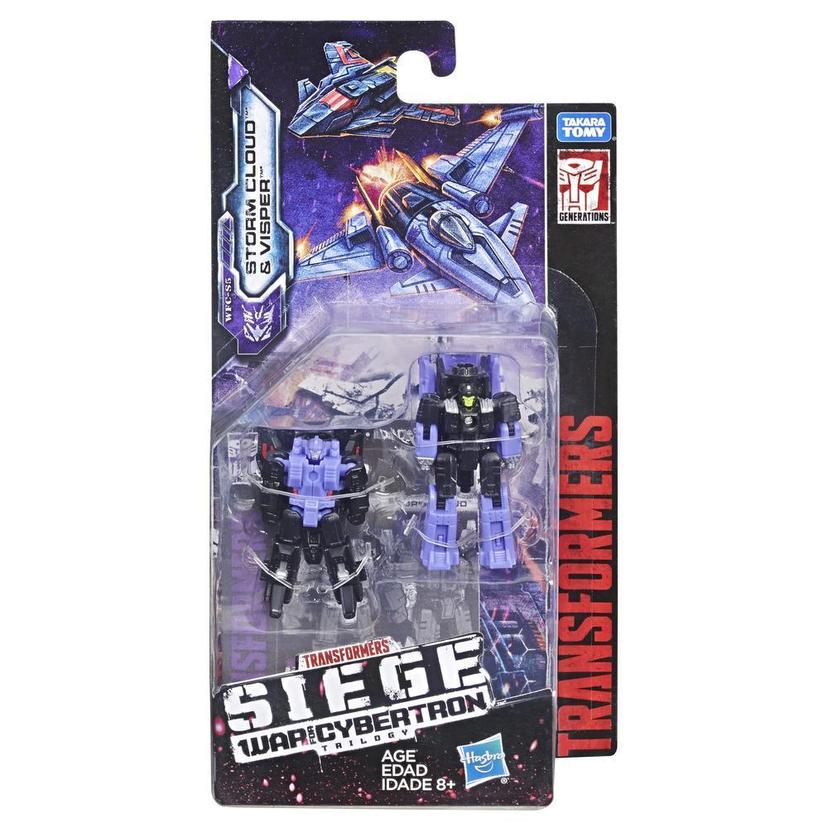 Transformers Generations War for Cybertron: Siege Micromaster - Kit com 2 Figuras de WFC-S6 Decepticon Patrulha Aérea product image 1