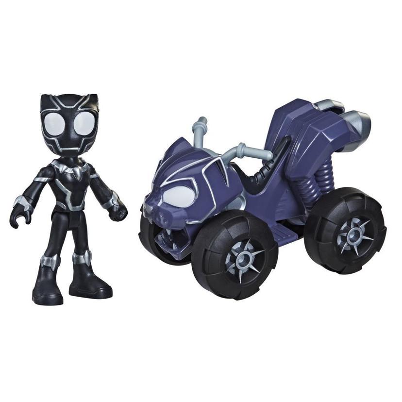 Marvel Spidey and His Amazing Friends Pantera Negra e Quadriciclo Pantera product image 1
