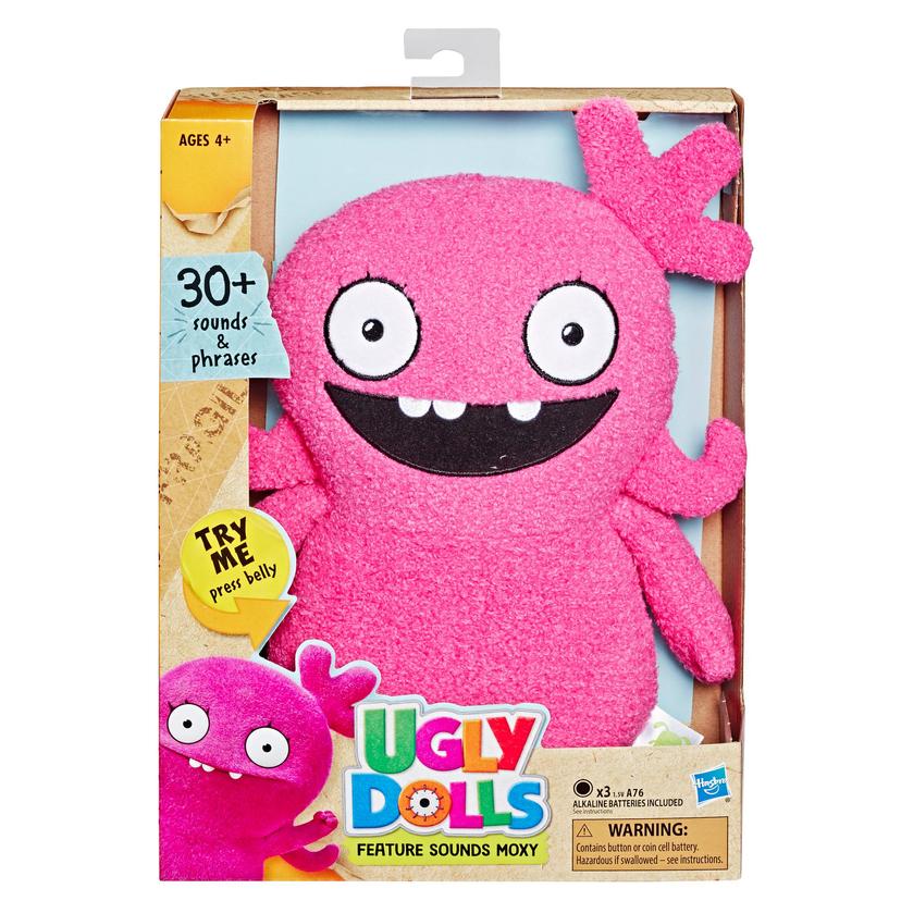 UglyDolls Feature Sounds Moxy - Brinquedo de Pelúcia de 29 cm que Fala product image 1