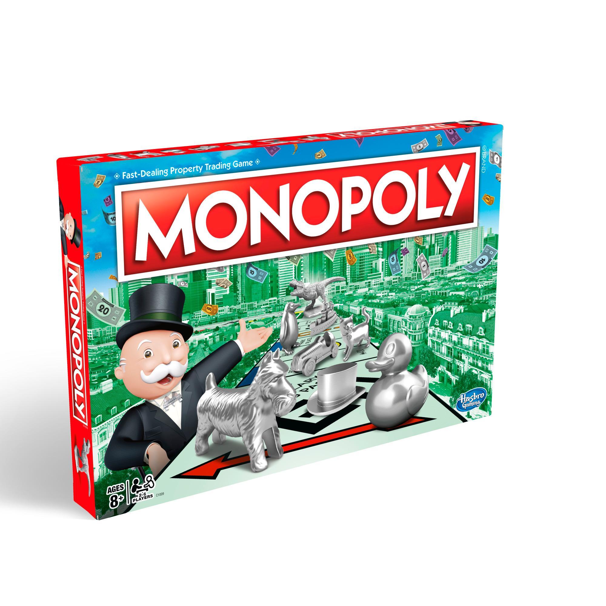 Jogo Hasbro Gaming Monopoly, Jogo de Tabuleiro Clássico para a Família - C1009 - Hasbro product thumbnail 1