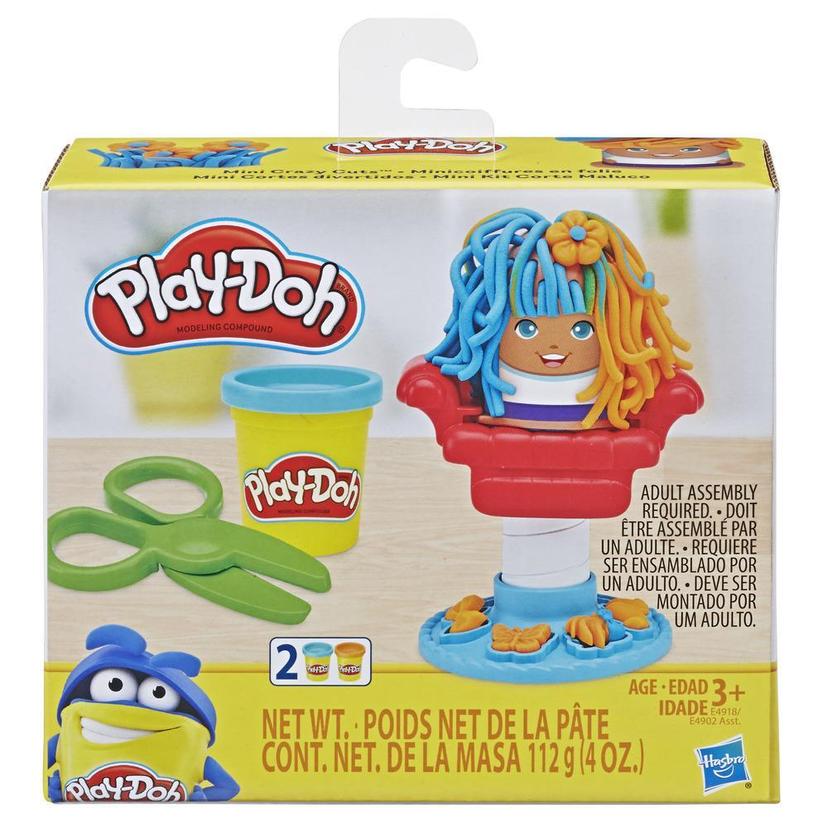 Massa de Molelar Play-Doh Mini Classics - Corte Maluco Barbearia, com 2 Cores de Massinha - E4918 - Hasbro product image 1