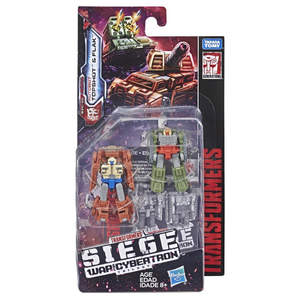 Transformers Generations War for Cybertron: Siege Micromaster - Kit com 2 Figuras de WFC-S6 Autobot Patrulha de Combate product thumbnail 1