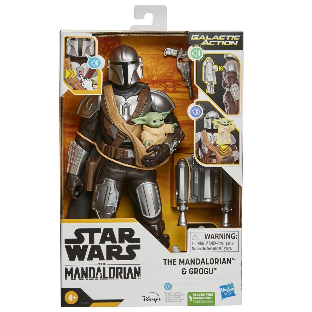 Star Wars - Galactic Action - The Mandalorian & Grogu - Figuras electrónicas interactivas product thumbnail 1