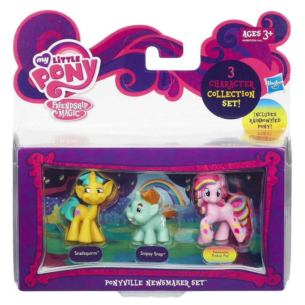Mini-colectie de 3 figurine "Poneii care stiu totul" My Little Pony product thumbnail 1