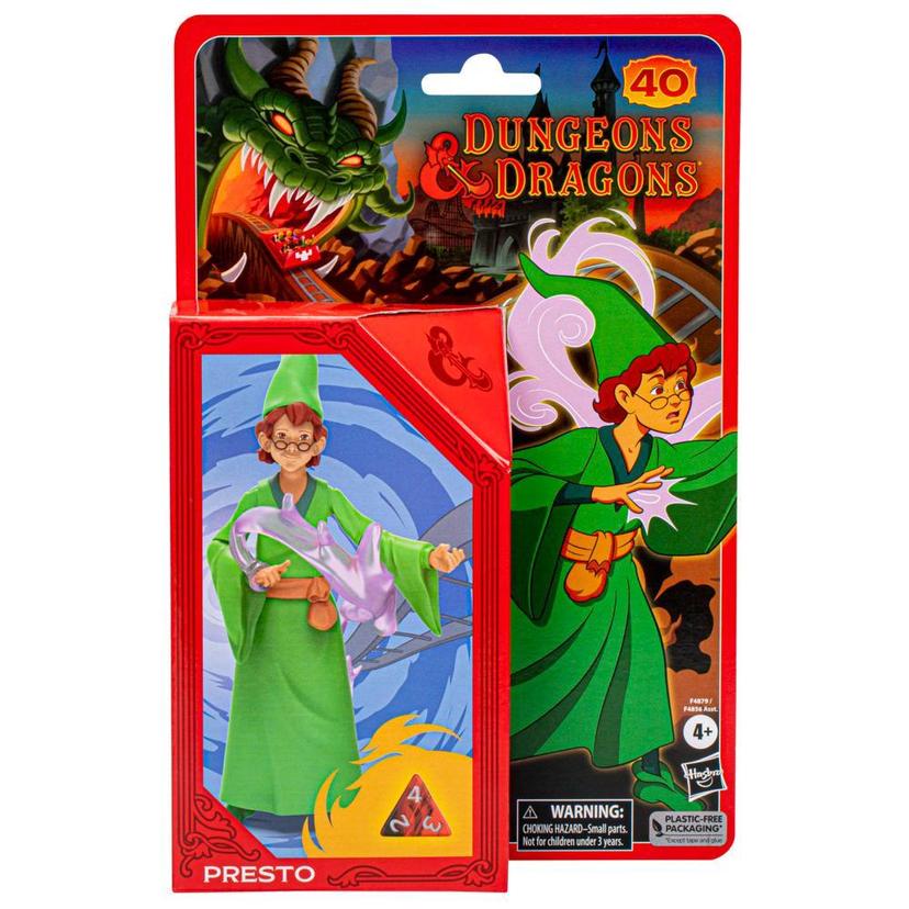Dungeons & Dragons Cartoon Classics Presto Action Figure, 6-Inch Scale product image 1