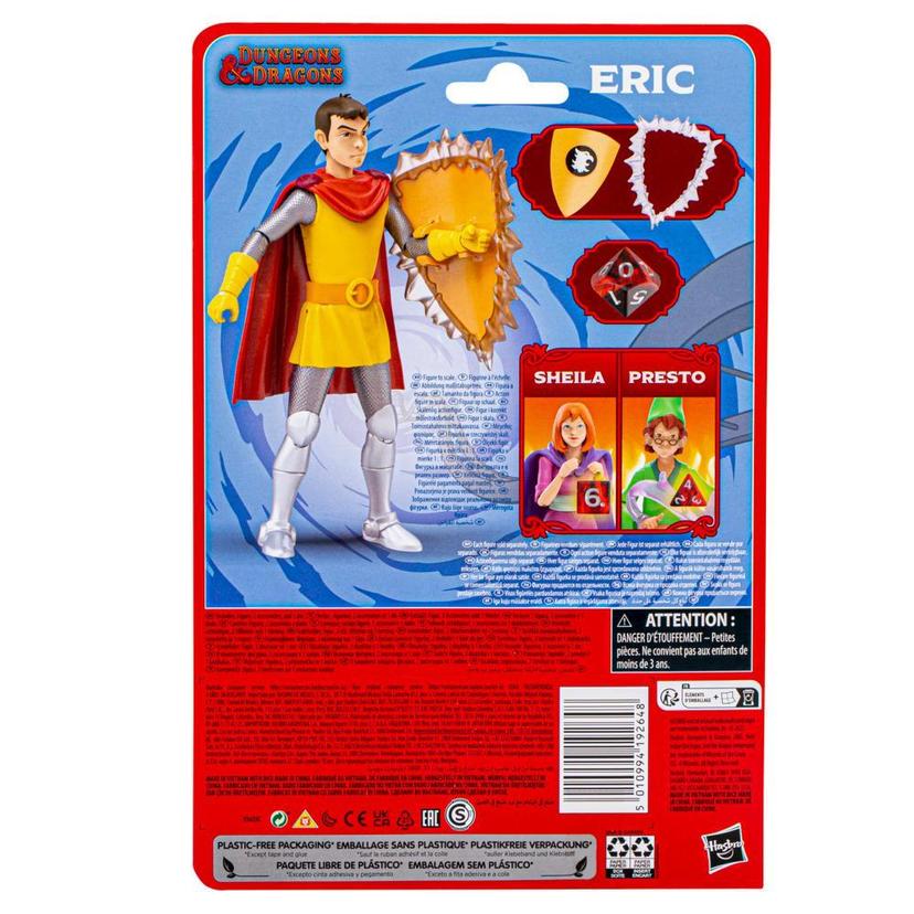 Dungeons & Dragons Cartoon Classics Eric Action Figure, 6-Inch Scale product image 1