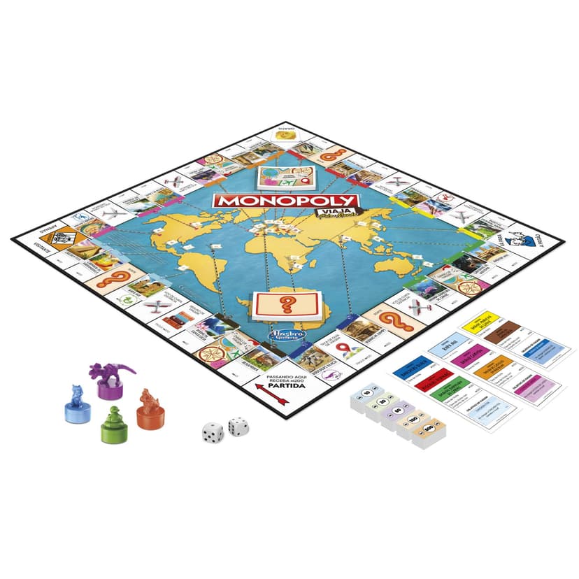 MONOPOLY VIAJA PELO MUNDO Monopoly